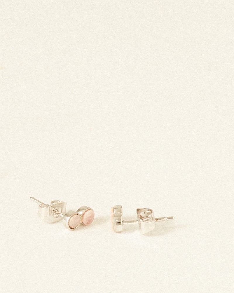 Boucles d'oreilles Nova Opale Rose