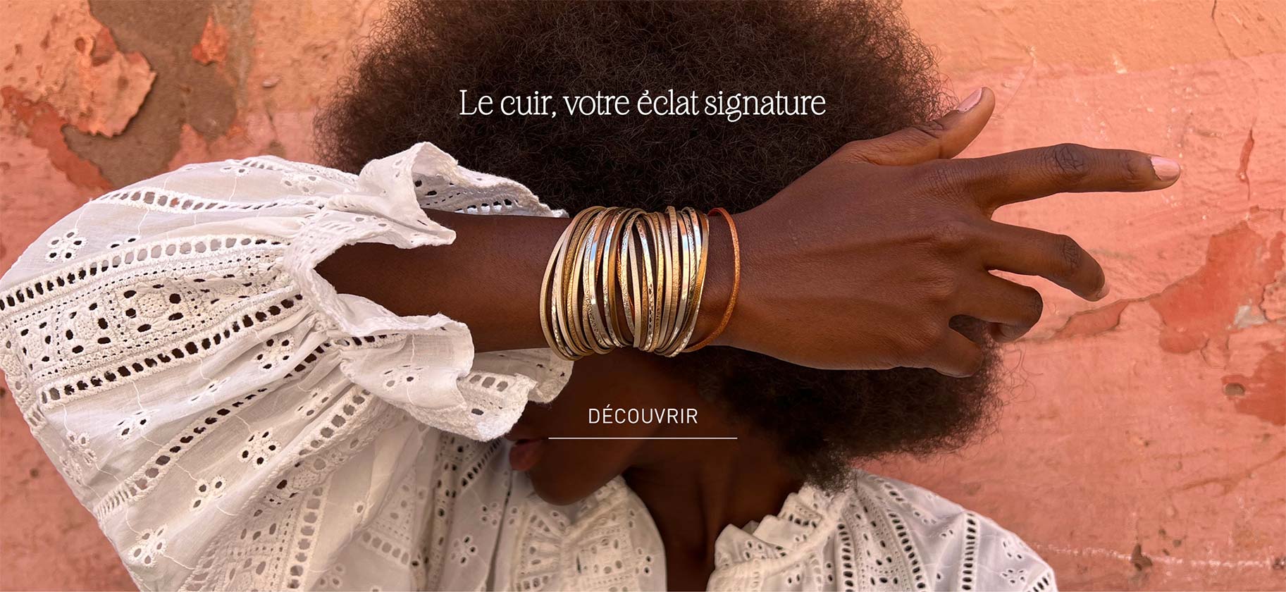 Découvrez les bracelets en cuir Flowersforzoé